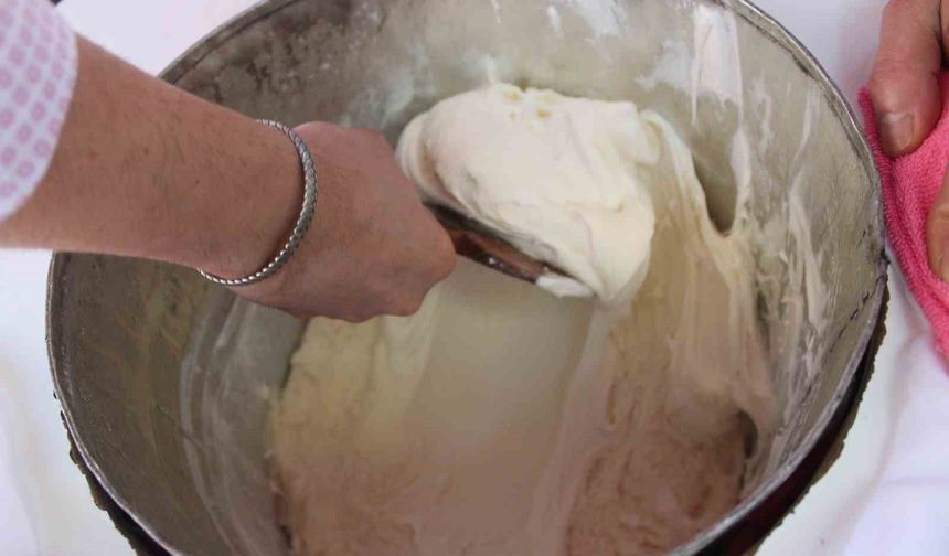 Coğrafi işaretli Görele Dondurması kış mevsiminde de ilgi görüyor