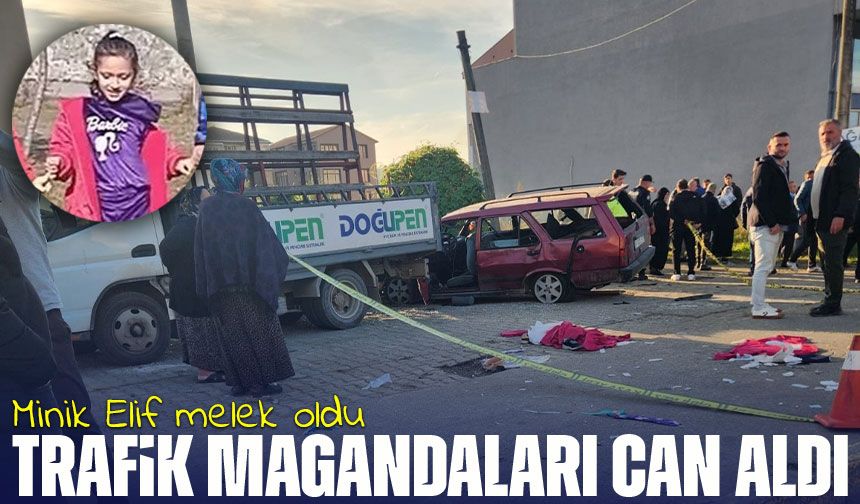 Araklı’da trafik magandaları can aldı: 8 yaşındaki Elif hayatını kaybetti