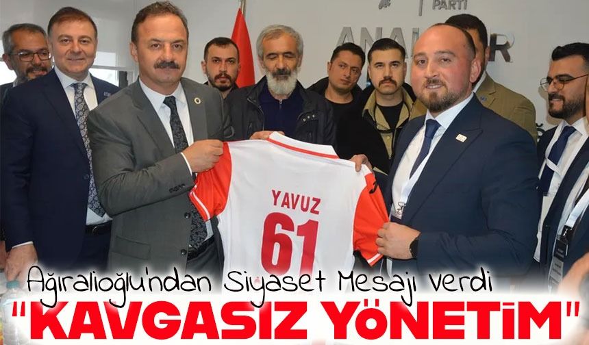 Yavuz Ağıralioğlu’ndan Akçaabat Ziyareti: “Bu Memleket 850 Milyona Yeter”