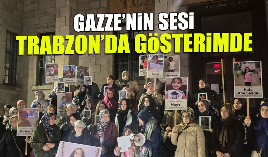 Gazze’nin Sessiz Çığlığı Trabzon’da Duyuluyor! Hind’in Sesi Gösterimde
