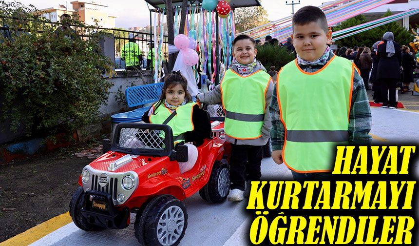 Giresun’da Çocuklar İçin Trafik Bilinci Parkı Hizmete Açıldı