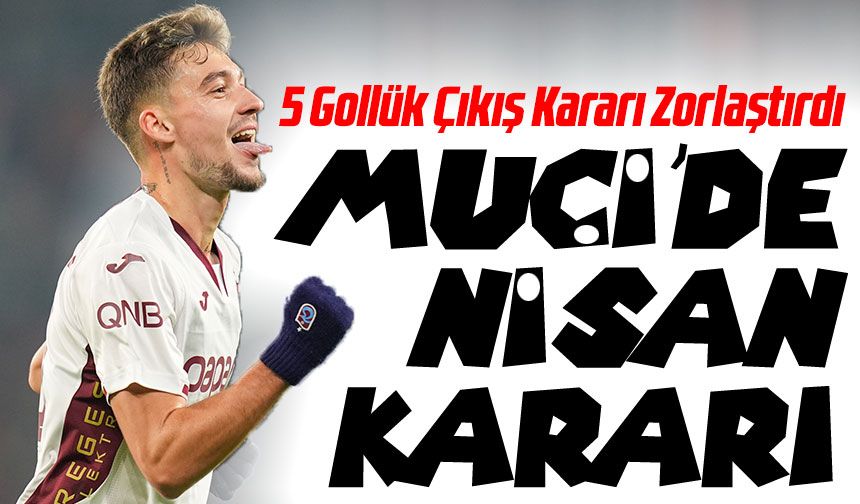 Trabzonspor’da Ernest Muçi Denklemi: 5 Gollük Çıkış Kararı Zorlaştırdı