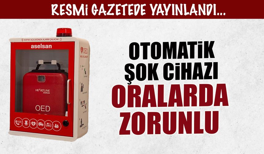 Ani Kalp Durmasına Karşı OED Zorunluluğu Geliyor!