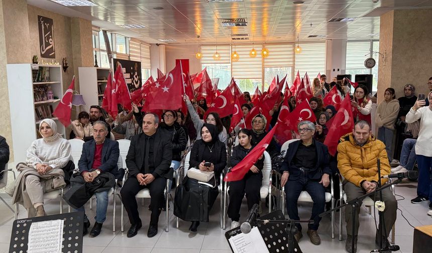Bafra Gençlik Merkezinde 'Kış Konseri' düzenlendi