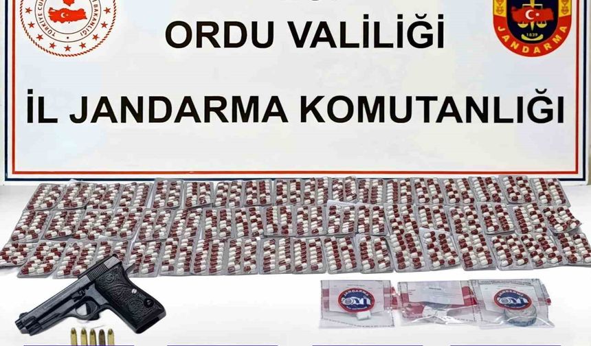 Ordu merkezli 2 ilde yasaklı madde operasyonu: 6 gözaltı