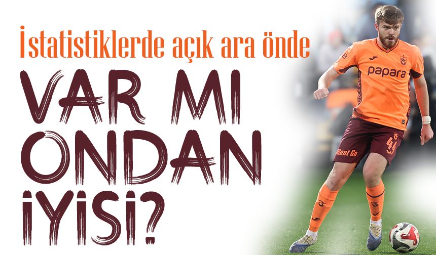 Trabzonspor’un Ukraynalı sol stoperi Arseniy Batagov, Süper Lig’in Zirvesinde