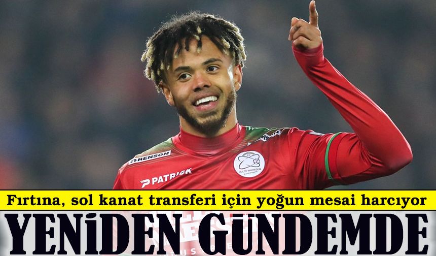 Trabzonspor Sol Kanat İçin Harekete Geçti: Bongonda Yeniden Gündemde