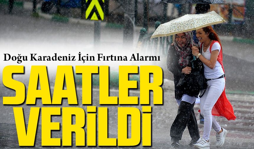 Karadeniz Hava Durumu Nasıl Olacak? Trabzon İlçe İlçe Bugün Yağmur Var Mı?