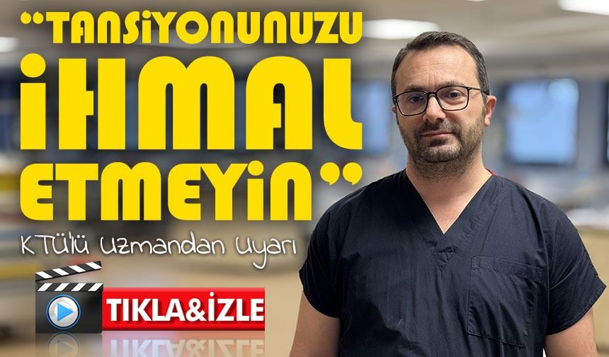 KTÜ’lü Uzmandan Uyarı: “Tansiyonunuzu İhmal Etmeyin, Belirti Vermeyebilir”