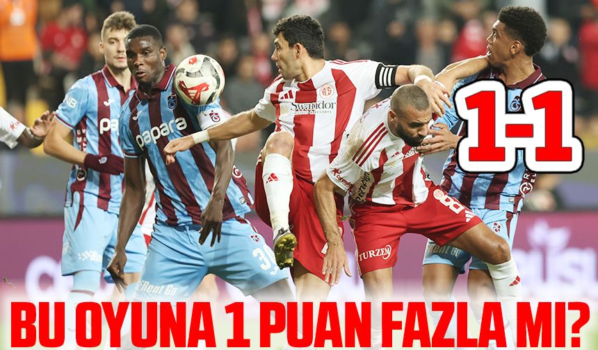 Trabzonspor Antalya’da Yıkıldı: İki Penaltı, Büyük Şanssızlık ve Zirvede Ağır Yara