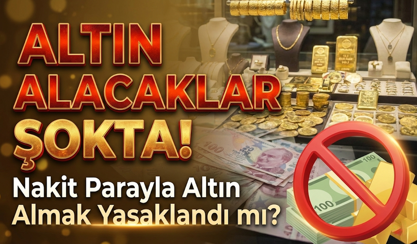 Nakit Parayla Altın Almak Yasaklandı mı? Kuyumculardan Net Açıklama Geldi
