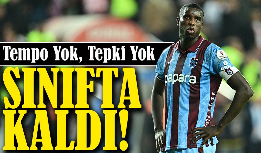 Trabzonspor Antalya’da Sınıfta Kaldı: Tempo Yok, Tepki Yok