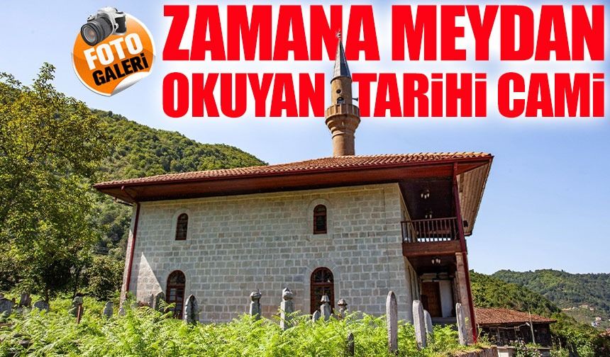 Sürmene’de zamana meydan okuyan tarihi cami: Karacakaya Mahallesi Camii