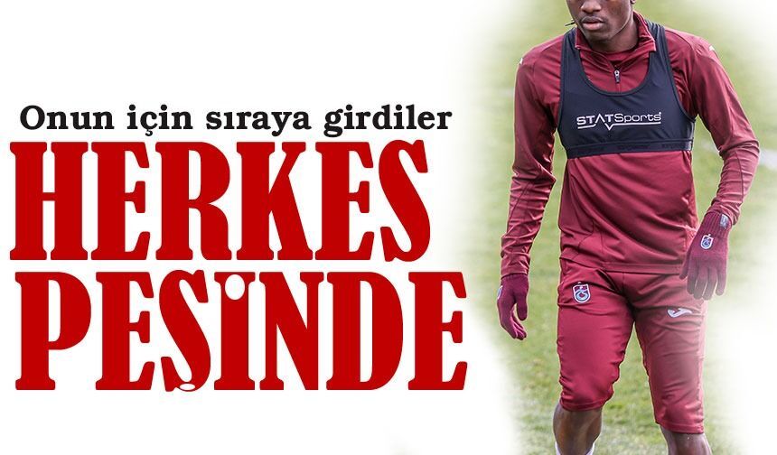 Avrupa Devleri Trabzonspor'un Yıldızı İçin Transfer Sırasına Girdi! Tam 50 Milyon Euro...
