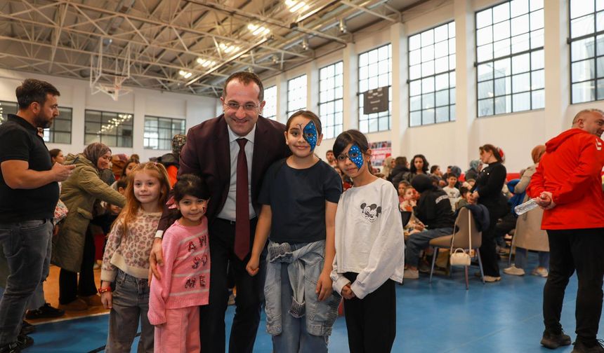 Akçaabat’ta Yarıyıl Çocuk Spor Şenliği Düzenlendi