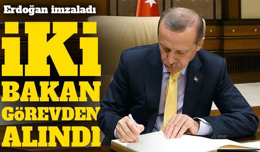 Erdoğan İmzaladı: Adalet ve İçişleri Bakanları Görevden Alındı