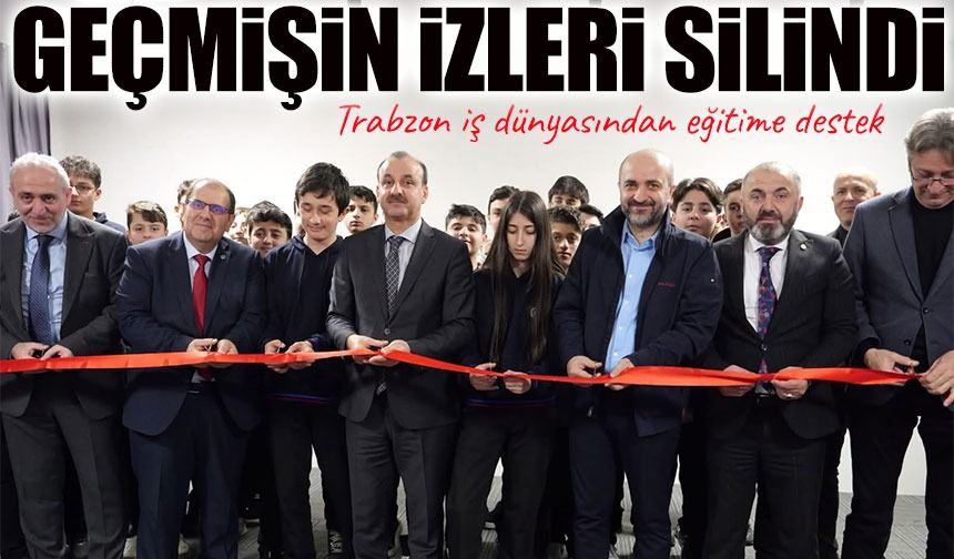 Trabzon İş Dünyasından Eğitime Anlamlı Destek: Konferans Salonu Yenilendi