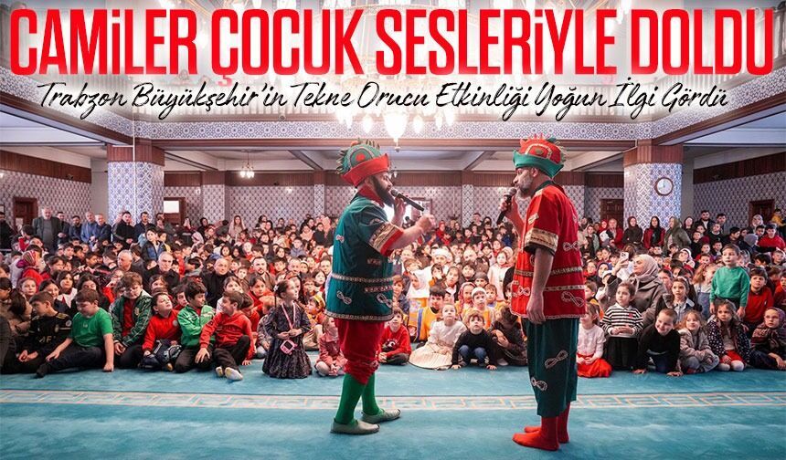 Trabzon Büyükşehir’in Tekne Orucu Etkinliği Beşikdüzü’nde Yoğun İlgi Gördü