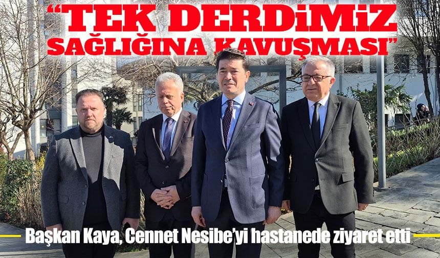 Köpekten Kaçarken Yaralanan Öğrenciyi Başkan Kaya Hastanede Ziyaret Etti