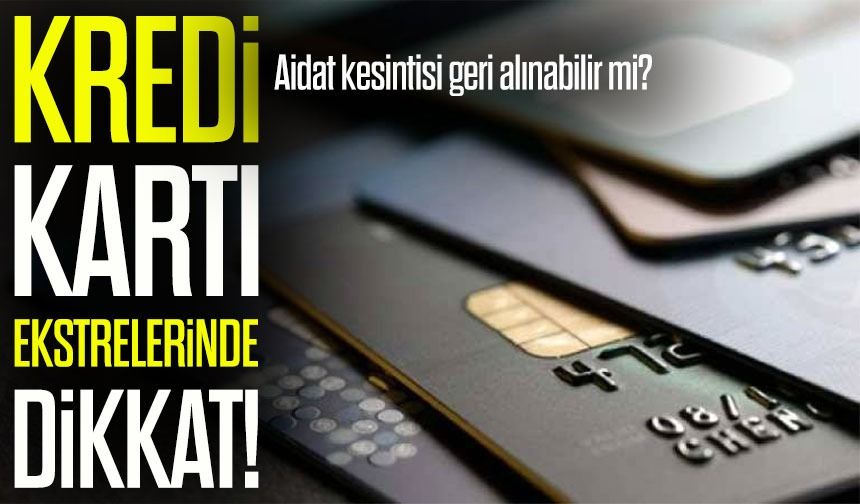 Kredi Kartı Aidatları Geri Alınabilir Mi? İşte Adım Adım İade Süreci