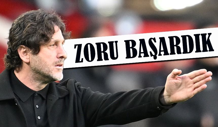 Gaziantep deplasmanında gelen galibiyet sonrası Fatih Tekke, neler söyledi?