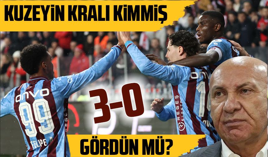 Bordo-Mavililer, Karadeniz derbisinde Samsunspor’u 3-0 mağlup ederek Fenerbahçe maçı öncesi moral buldu