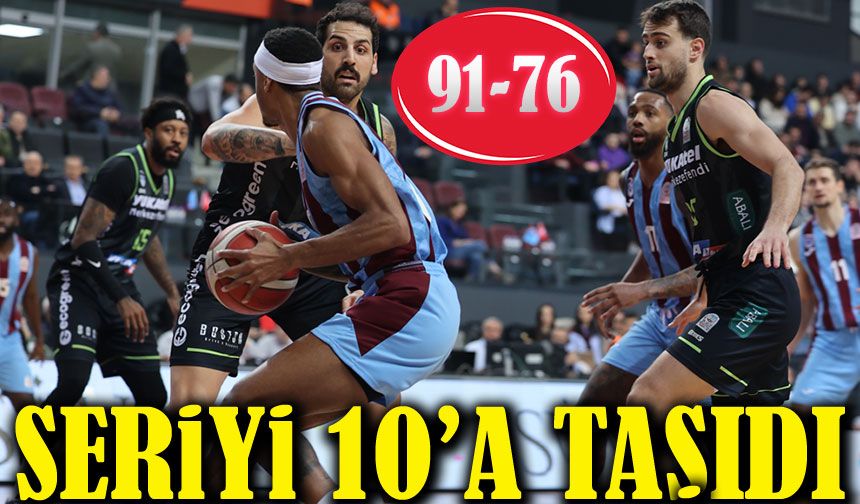 Bordo-Mavililer, Yukatel Merkezefendi Belediyesi Basket’i evinde 91-76 mağlup etti