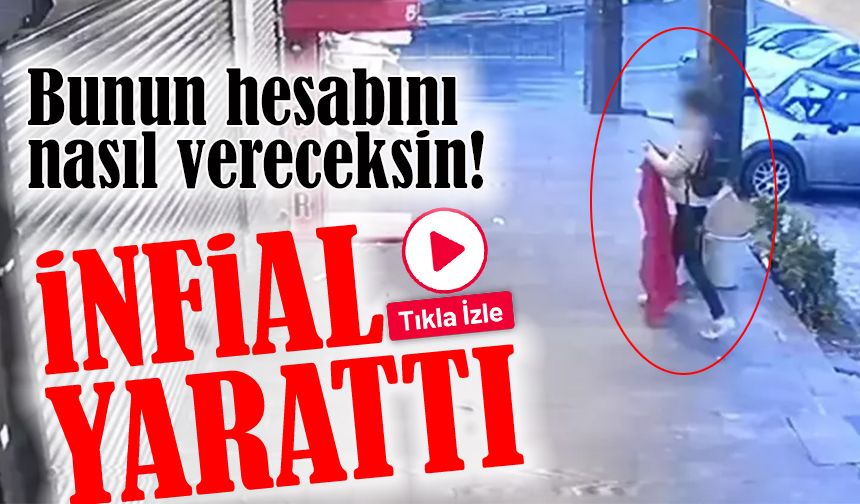 Beylikdüzü’nde Türk Bayrağına Saygısızlık Görüntüleri Tepki Topladı