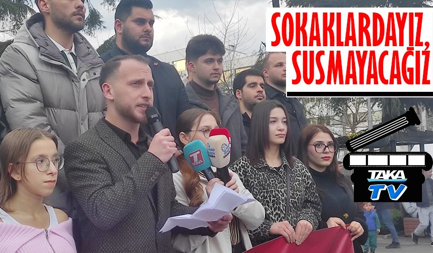 CHP’li Gençlerden Trabzon’da Sert Mesaj: “Sokaklardayız, Susmayacağız”