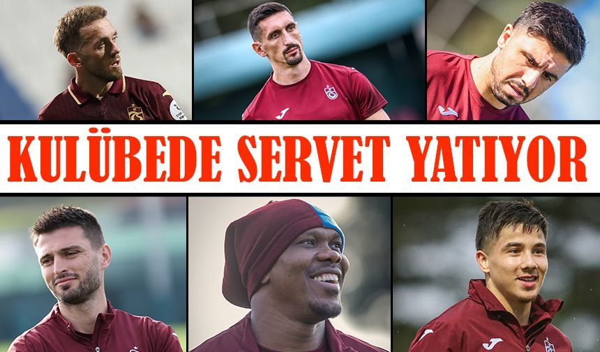 100 Milyon Euroluk Kadroda Büyük Yük! Trabzonspor’da Sakatlar ve Yedekler Maaşlarıyla Gündemde