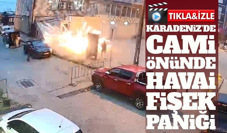 Hopa’da Ramazan Kutlamasında Havai Fişekler Paniğe Neden Oldu
