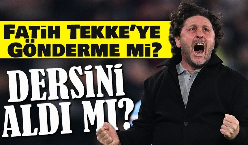 Alanyaspor Başkanı Hasan Çavuşoğlu, Ümit Akdağ Üzerinden Fatih Tekke'ye Gönderme Mi Yaptı