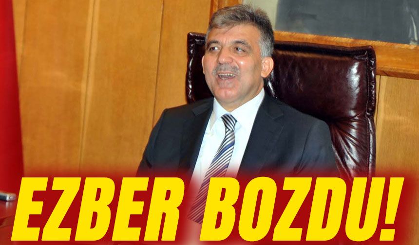 İhtiyaç Duyan Artık Avrupa! Abdullah Gül Ezberleri Bozdu...