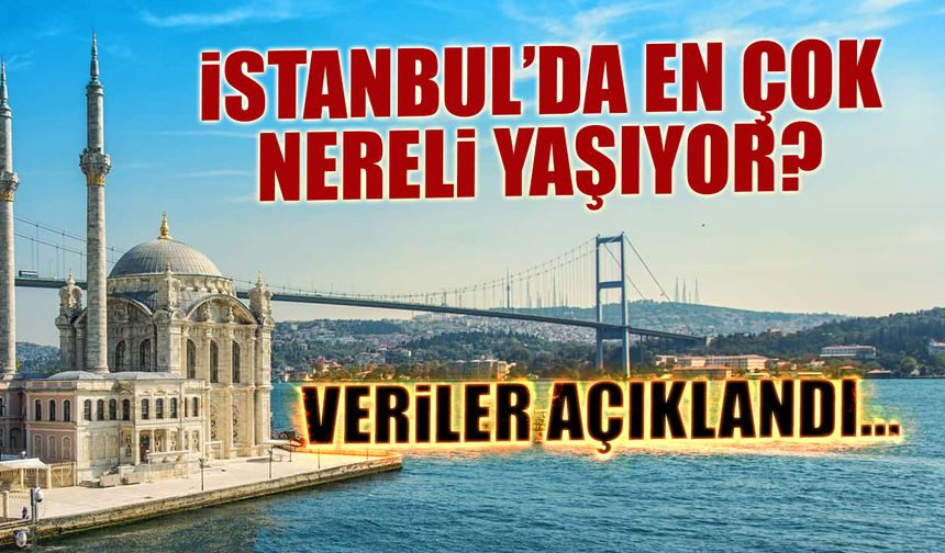 İstanbul’da En Çok Nereli Yaşıyor? İşte 2026 Memleket Haritası!