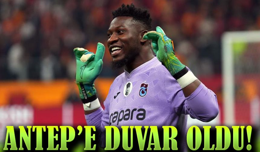 Eleştirilerin Hedefiydi, Gaziantep’te Duvar Oldu! Onana Güven Tazeledi