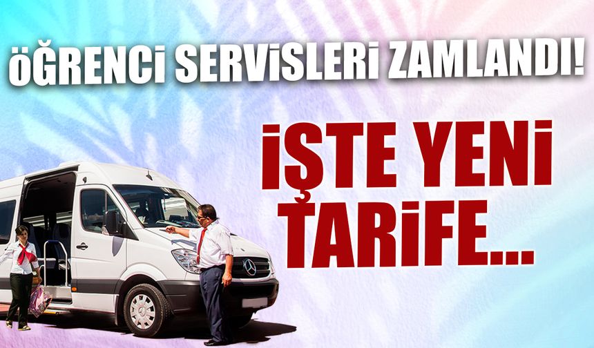 İzmir'de Okul Servis Ücretlerine Zam! İşte Yeni Tarifeler