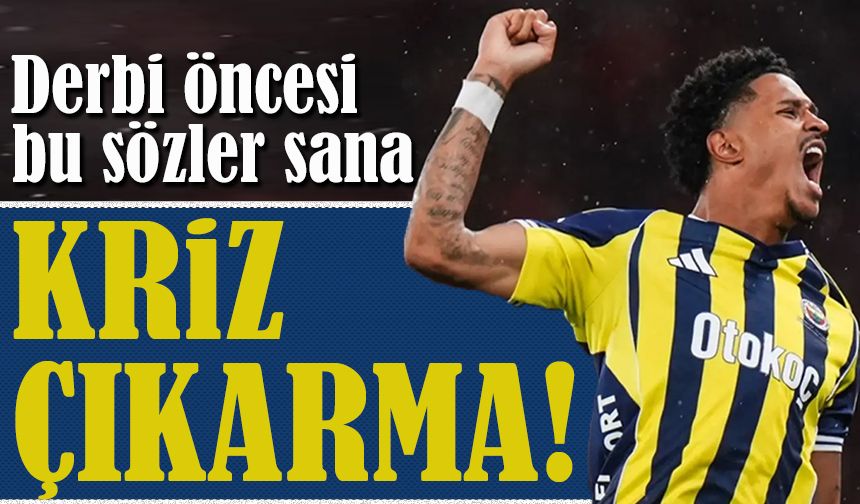 Fenerbahçe'nin İtalyan teknik adamı Domenico Tedesco’dan Derbi Öncesi Osterwolde’ye Sert Uyarı