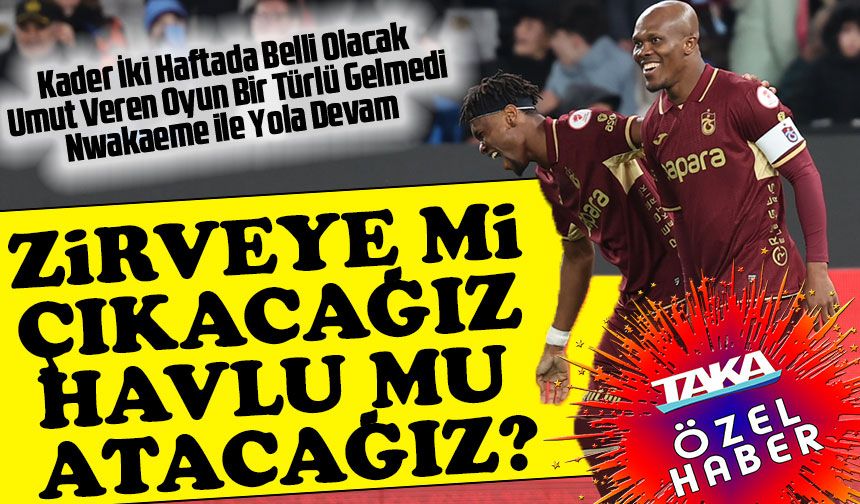 Trabzonspor’da Belirsizlik Sürüyor: Hedefler İki Haftada Netleşecek