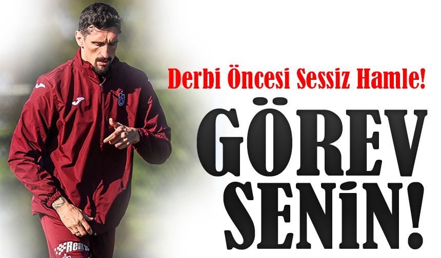 Trabzonspor'da Derbi Öncesi Sessiz Hamle! Savic’e Özel Liderlik Görevi