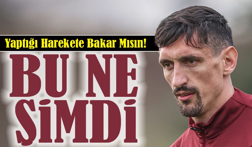 Savic’ten şaşırtan hamle: Yaptığı Hareket Trabzonspor Tribünlerini Karıştırdı