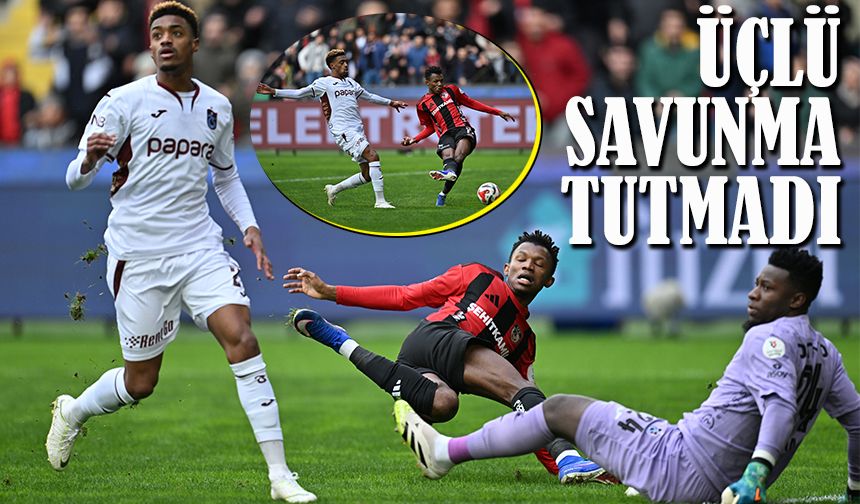 Fatih Tekke’nin 3’lü Savunma Planı 24 Dakika Dayandı! Trabzonspor Gol Yedikten Sonra Vitesi Yükseltti