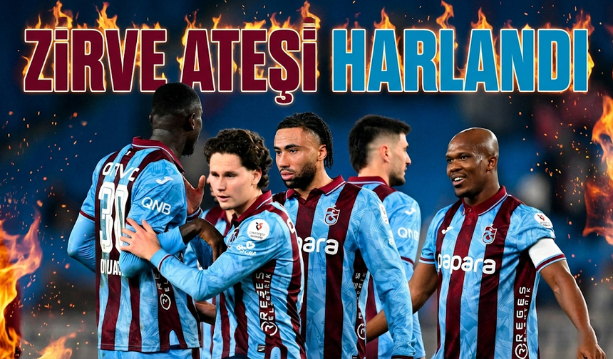 Zirve Yarışı Yeniden Alevlendi: Trabzonspor İçin Final Haftaları Başlıyor