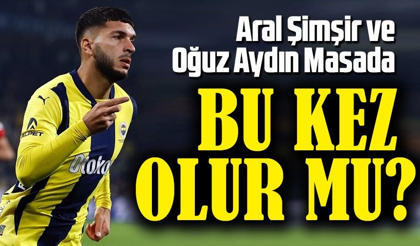 Trabzonspor’dan Sol Kanat İçin Son Hamle: Aral Şimşir ve Oğuz Aydın Masada