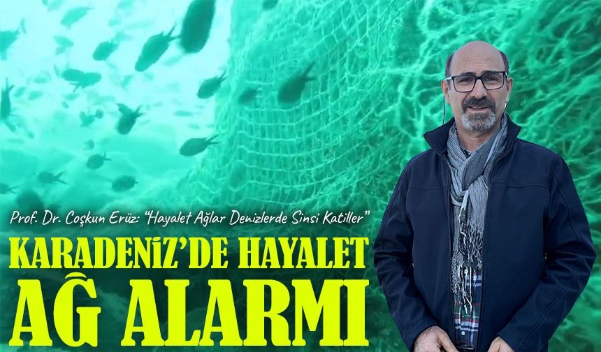 Karadeniz’in Doğal Ekosistemini ve Biyoçeşitliliğini Korumak İçin Hayalet Ağları Temizlemek Gerekli