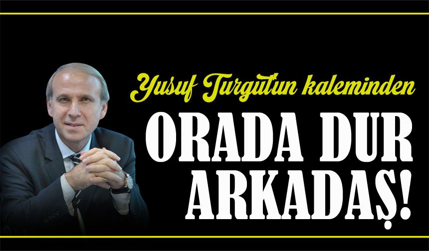 Orada Dur Arkadaş!