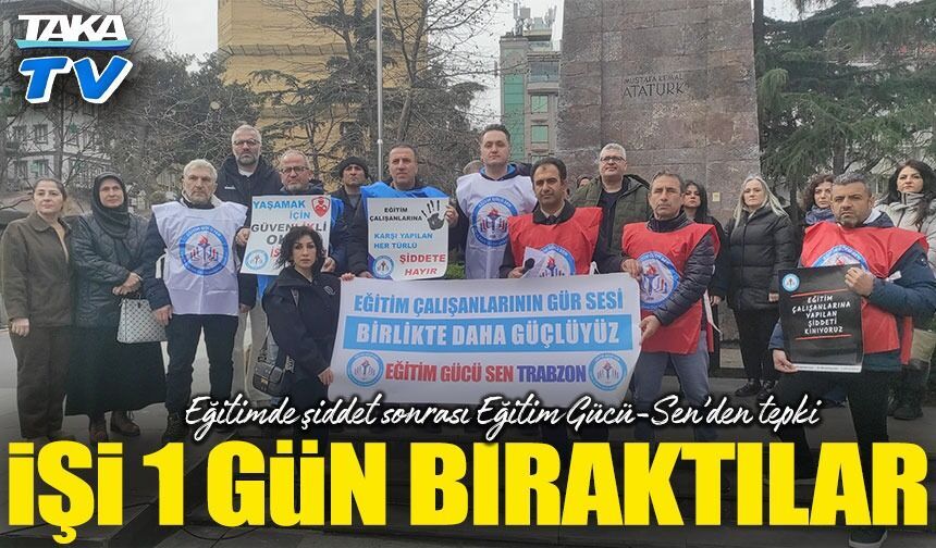 Eğitimde şiddet sonrası Eğitim Gücü-Sen’den iş bırakma kararı