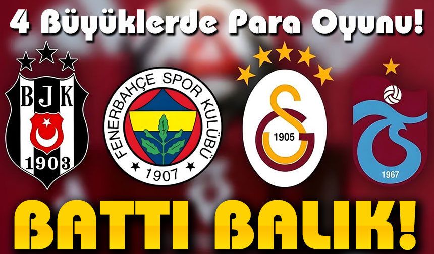 4 Büyüklerde Para Oyunu! Trabzonspor’un Tablosu Herkesi Şaşırttı