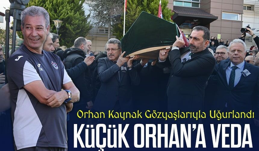 Trabzonspor’un Efsane İsmi Orhan Kaynak İçin Tesislerde Duygusal Veda Töreni Düzenlendi