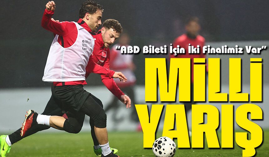 Montella’dan Net Mesaj! “ABD Bileti İçin İki Finalimiz Var”