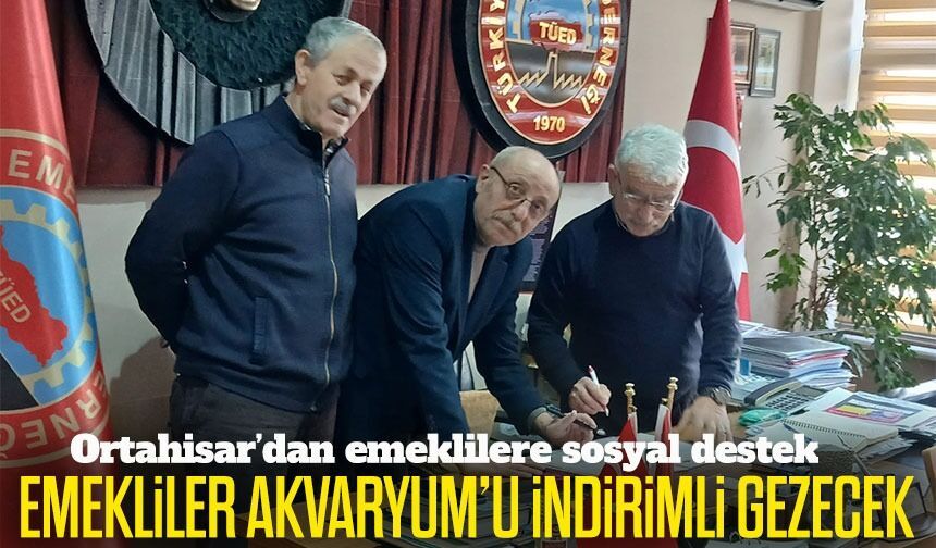 Trabzon’da emeklilere sosyal destek: Akvaryum ziyaretleri indirimli olacak